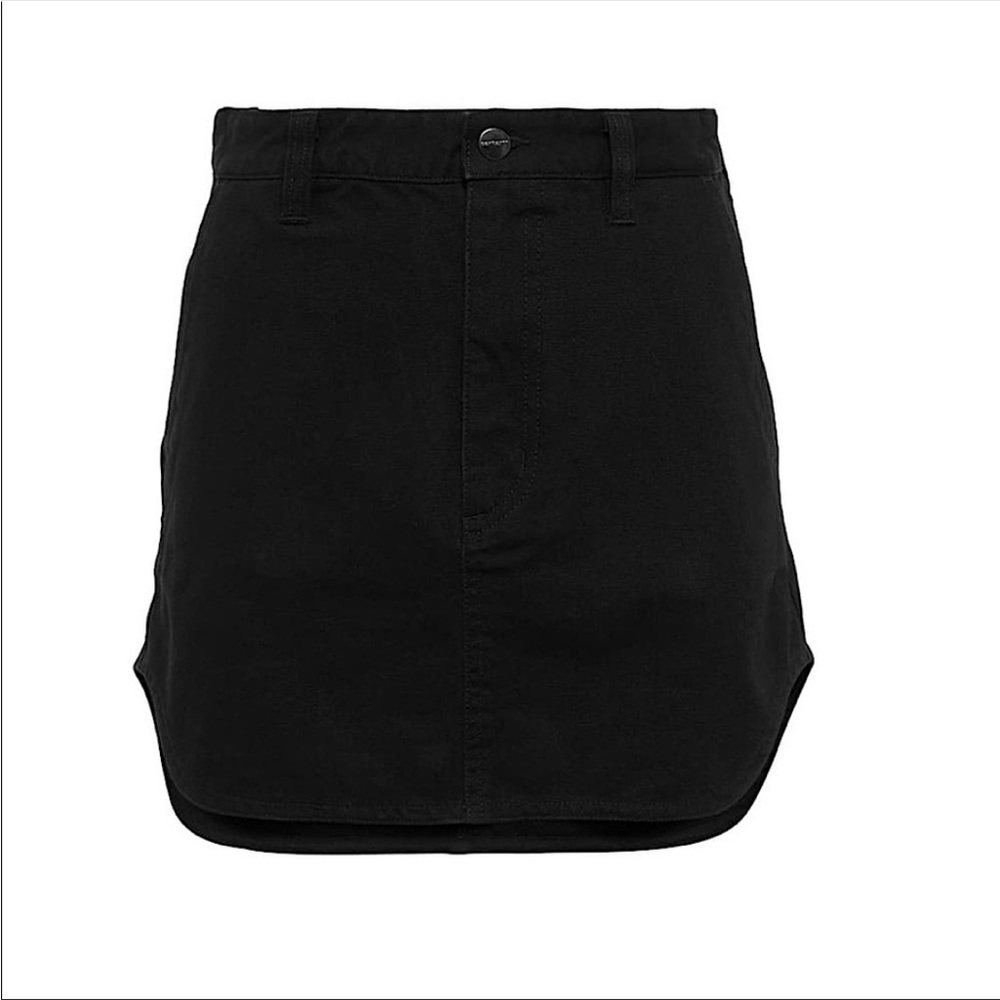 WARDROBE.NYC x Carhartt Denim Mini Skirt Black